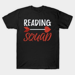Reading Squad Gift Funny Reading Readers T-Shirt